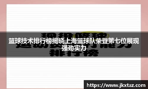篮球技术排行榜揭晓上海篮球队荣登第七位展现强劲实力